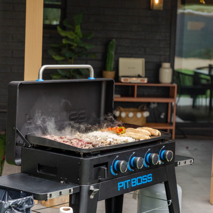 additioanl image for  Pit Boss 4-Burner Ultimate Plancha+Cart 